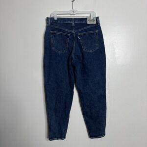 Levi Strauss Silver Tab Mom Jeans Women's Sz 32 Dark Wash Denim‎